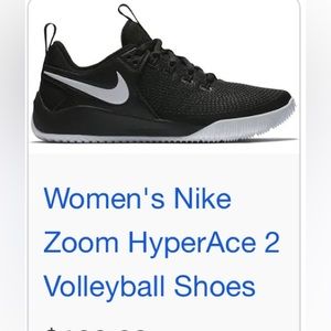 SemiNew women’s Nike Zoom HYPERACE 2 size 7 Volleyball shoes